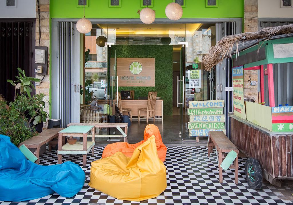 The Eco-Living Hostel Denpasar  Exterior photo
